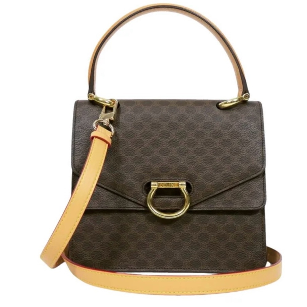Celine authentic vintage Kelly handbag